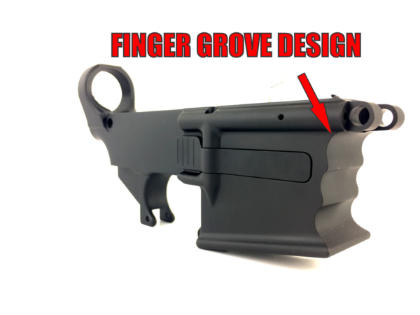 Finger groove front design