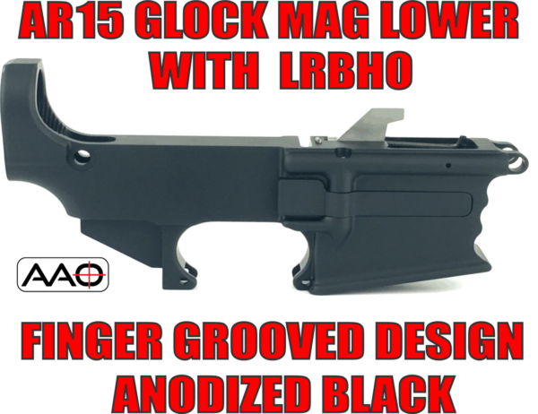 Glock Magazine Lower AR9/AR40/AR357sig. Has LRBHO (Last round bolt hold open)